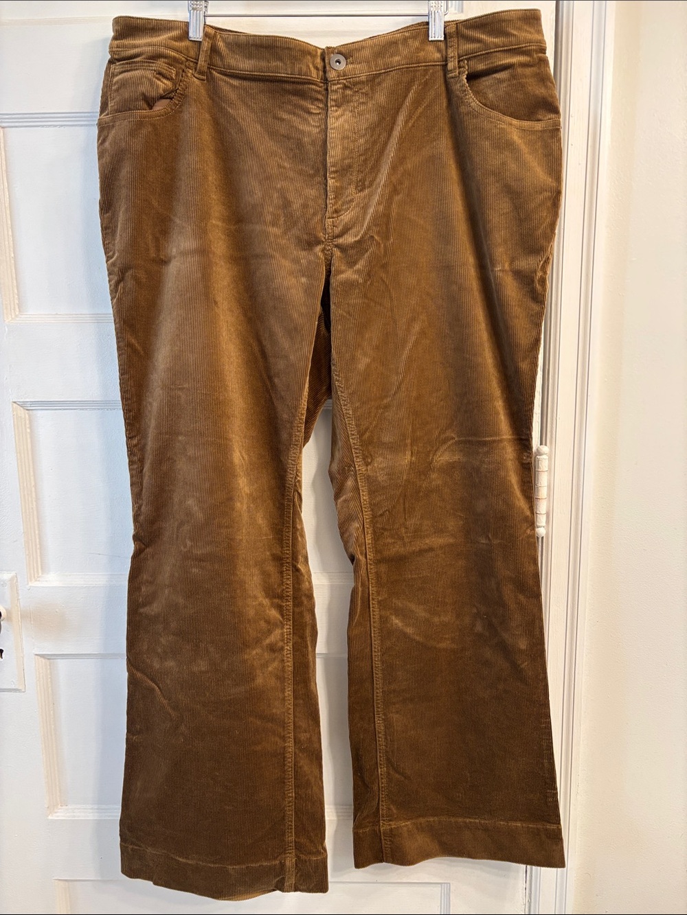 J. Jill Brown Corduroy Boot-Cut Pants